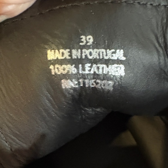 Zadig & Voltaire Black Leather Moto Boots - Picture 12 of 16